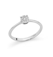 Anello Miluna Donna in Oro bianco Diamante LID4206